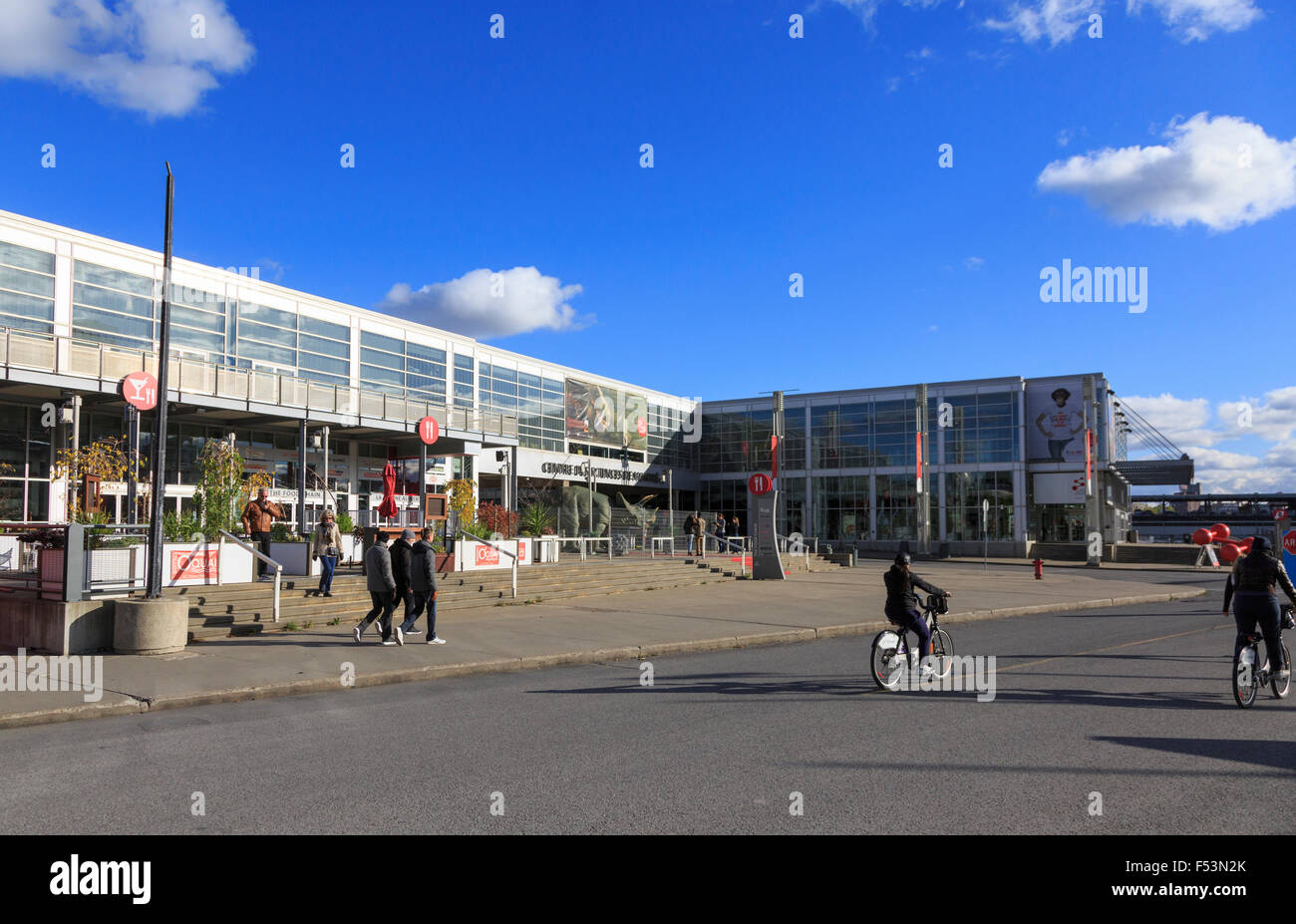 Le Centre des sciences de Montréal à Montréal, Québec, Canada Banque D'Images