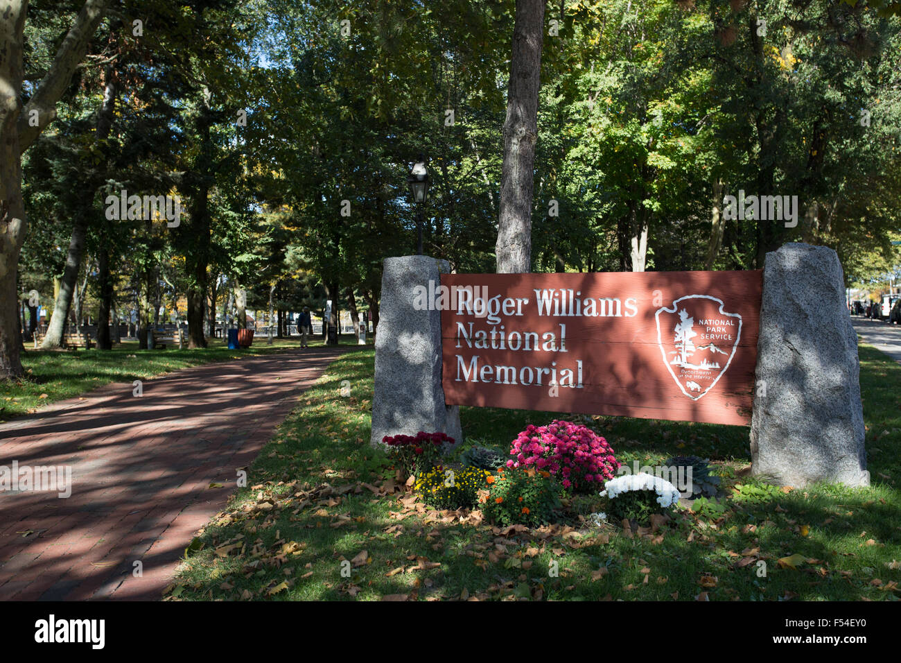 Roger Williams national memorial providence Rhode island Banque D'Images