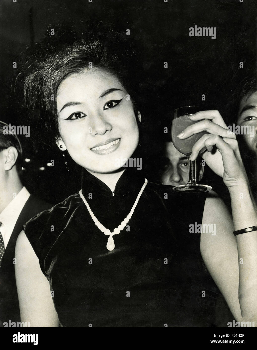 Linda Lin, Miss Chine nationaliste, la troisième place à Miss World Banque D'Images