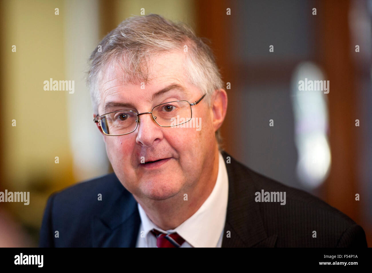 Le ministre de la santé, le Pays de Galles Mark Drakeford. Banque D'Images