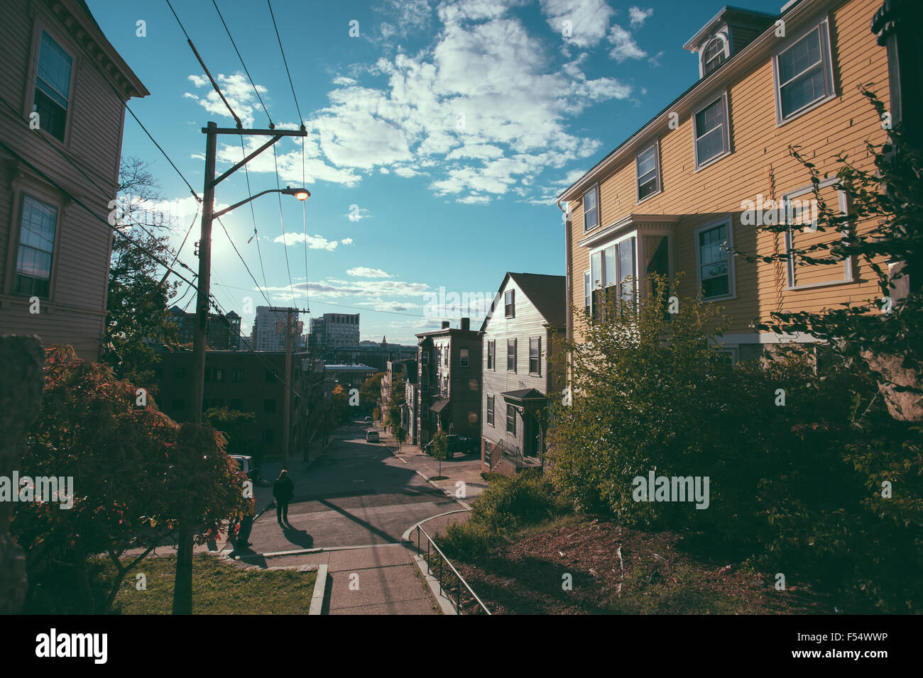 Quartier la providence Banque D'Images