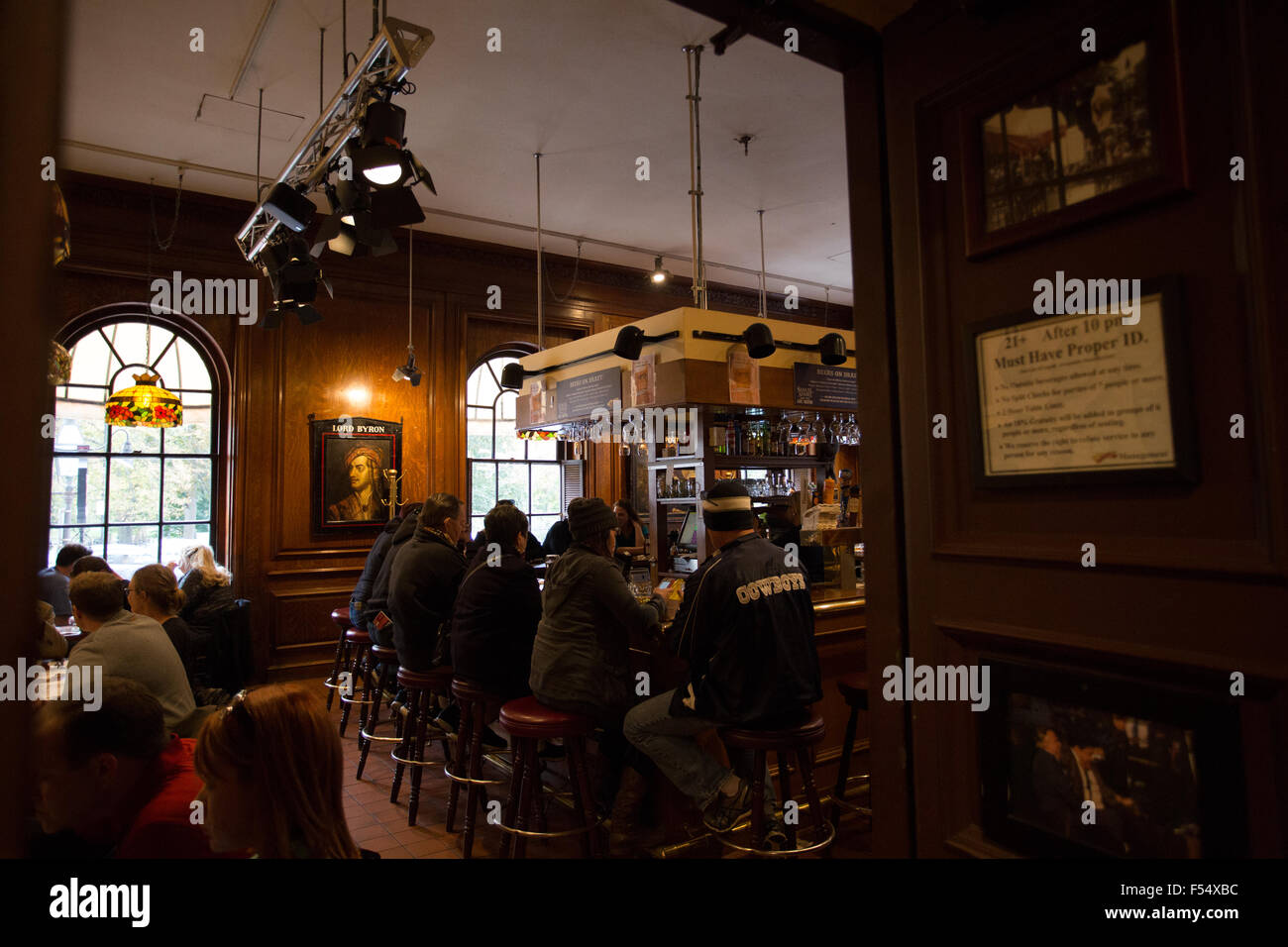 Restaurant Cheers boston Banque D'Images