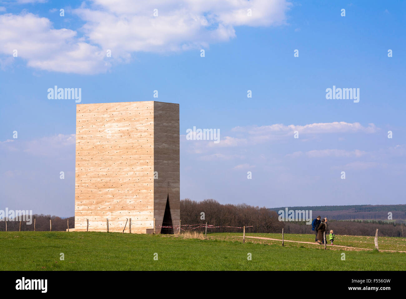 DEU, Deutschland, Nordrhein-Westfalen, Mechernich, die im Bruder-Klaus-Kapelle der Landwirt Wachendorf, commune française Hermann-Josef S Banque D'Images