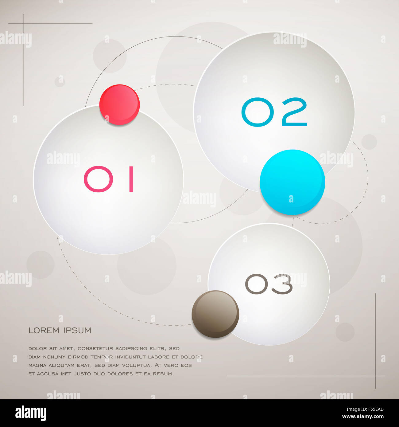 Vector Illustration d'un modèle de conception moderne Banque D'Images