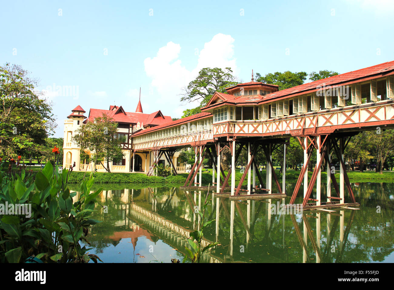 Sanam Chan Palace,(Le Roi Rama 6), Nakhon Pathom, Thaïlande Banque D'Images