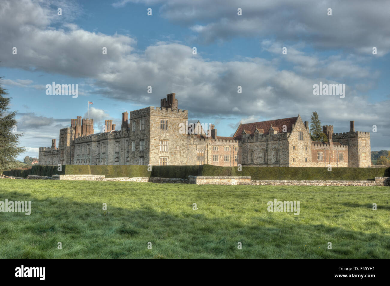 Penshurst Place est un bâtiment historique situé dans le Kent Banque D'Images