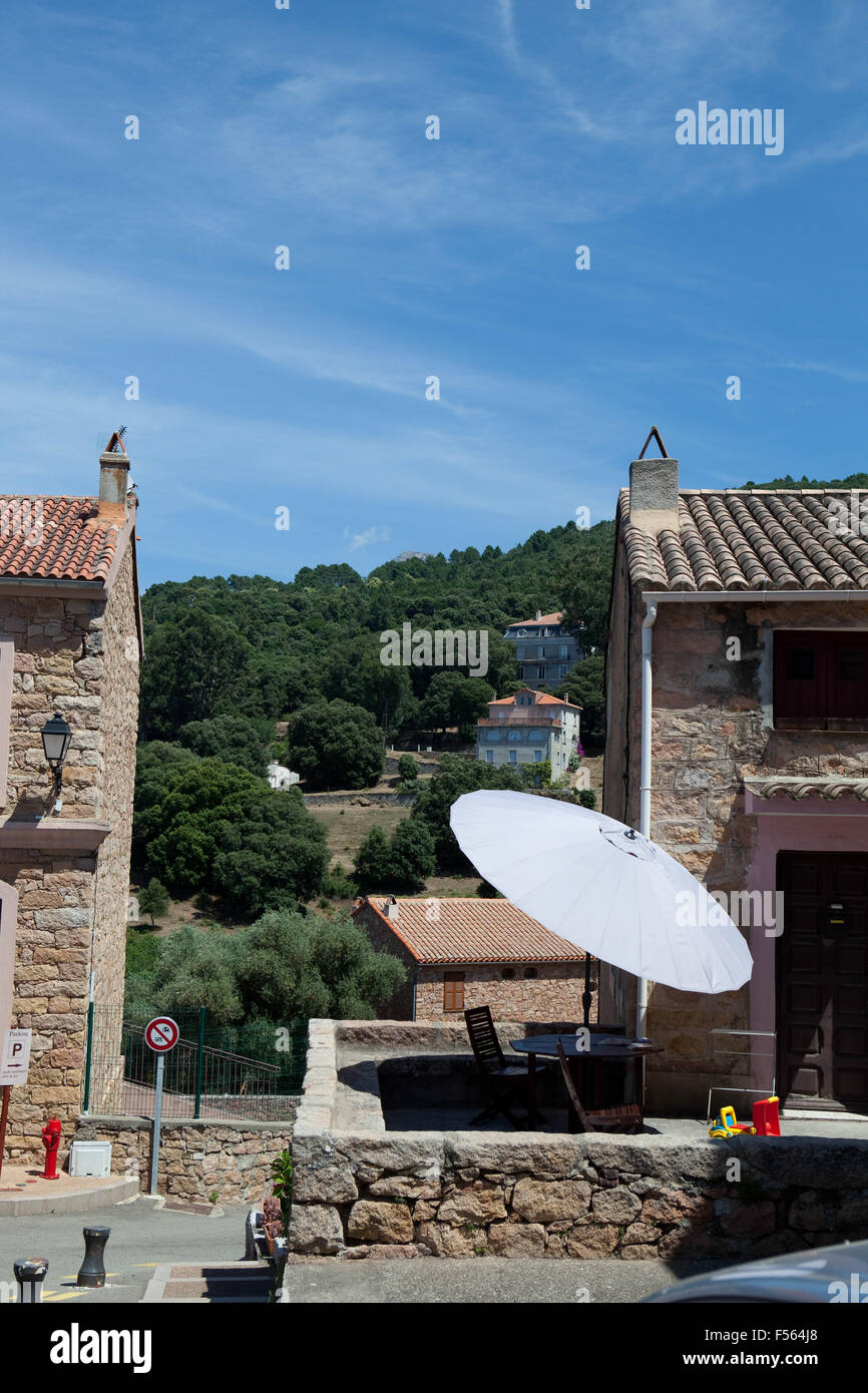 Corse : Piana Banque D'Images