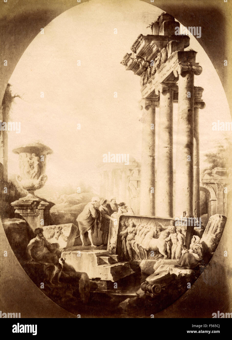 Temple of jupiter stator Banque de photographies et d’images à haute