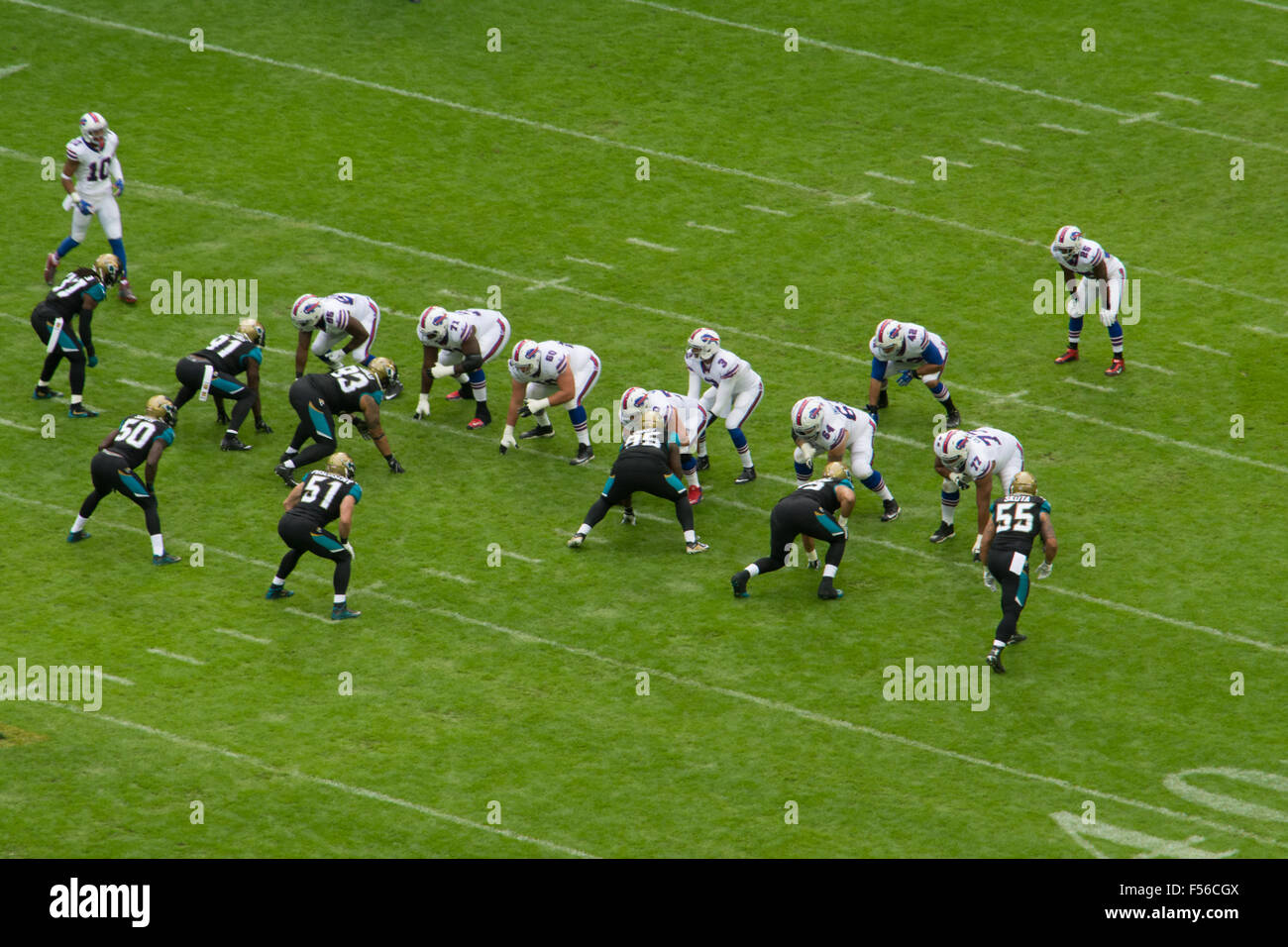 Jacksonville Jaguars vs Buffalo Bills à Wembley Arena Banque D'Images
