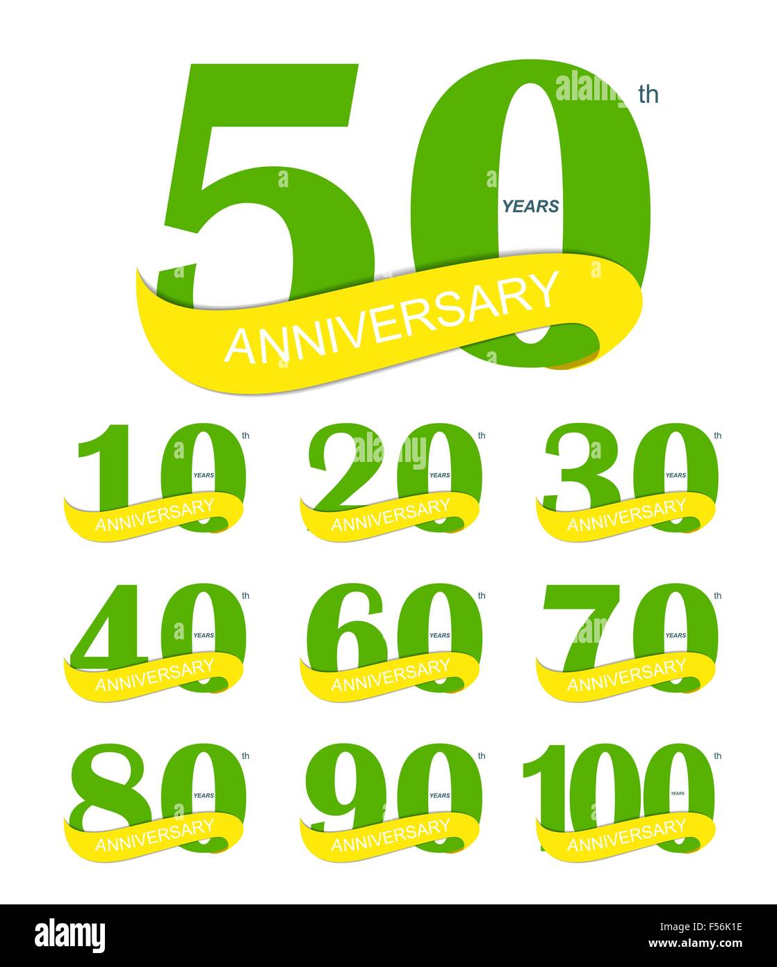 Logo du 30e anniversaire du modèle Vector Illustration Illustration de Vecteur
