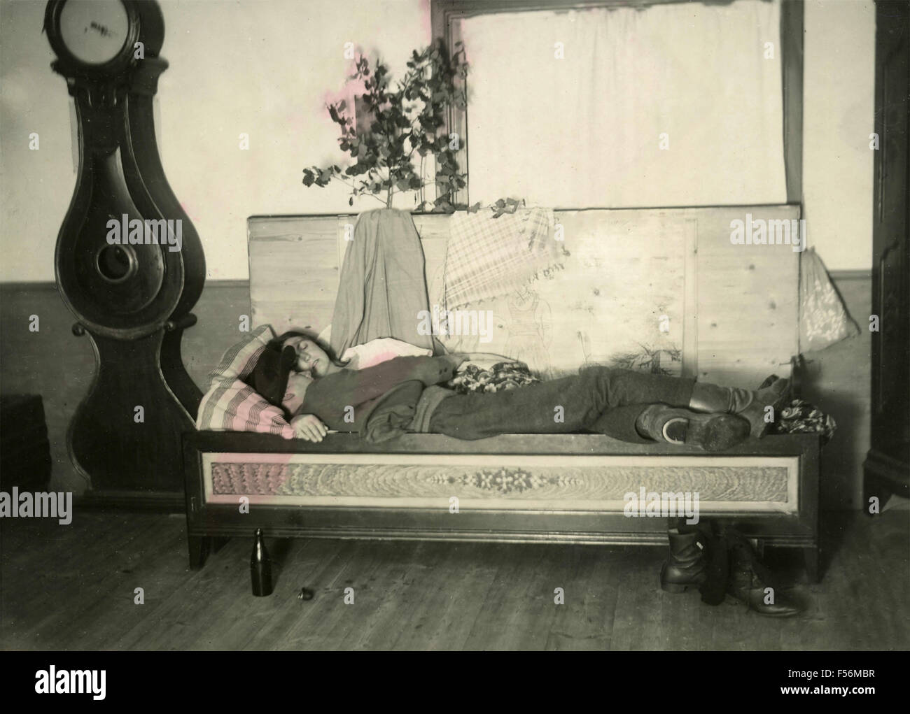 L'art vivant de l'installation, Danemark Banque D'Images