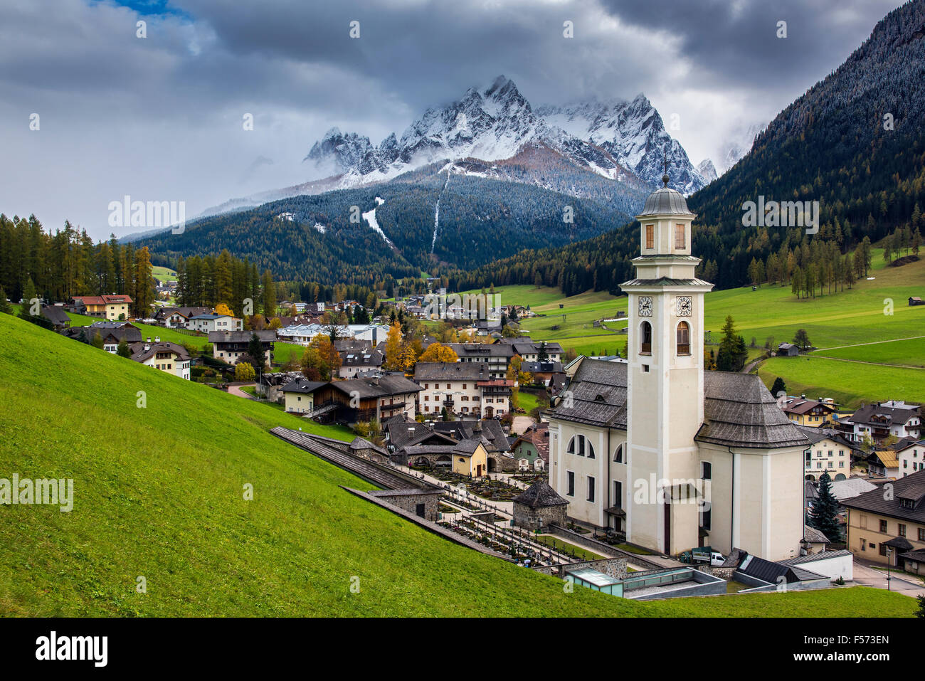 Sesto - Sexten, Alto Adige - Tyrol du Sud, Italie Banque D'Images