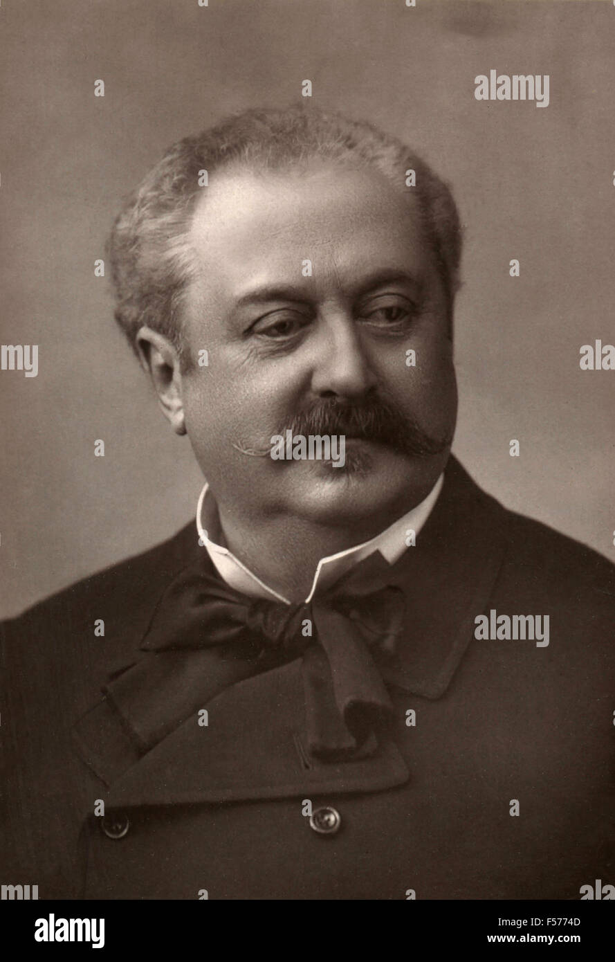 L'acteur français Adolphe Dupuis Banque D'Images