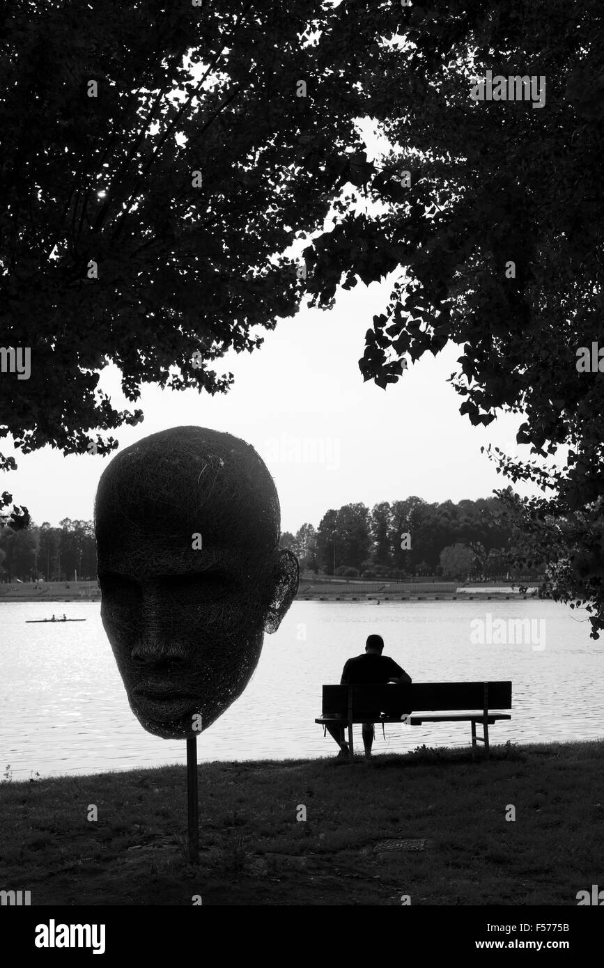 Milan, Italie. Idroscalo Banque D'Images