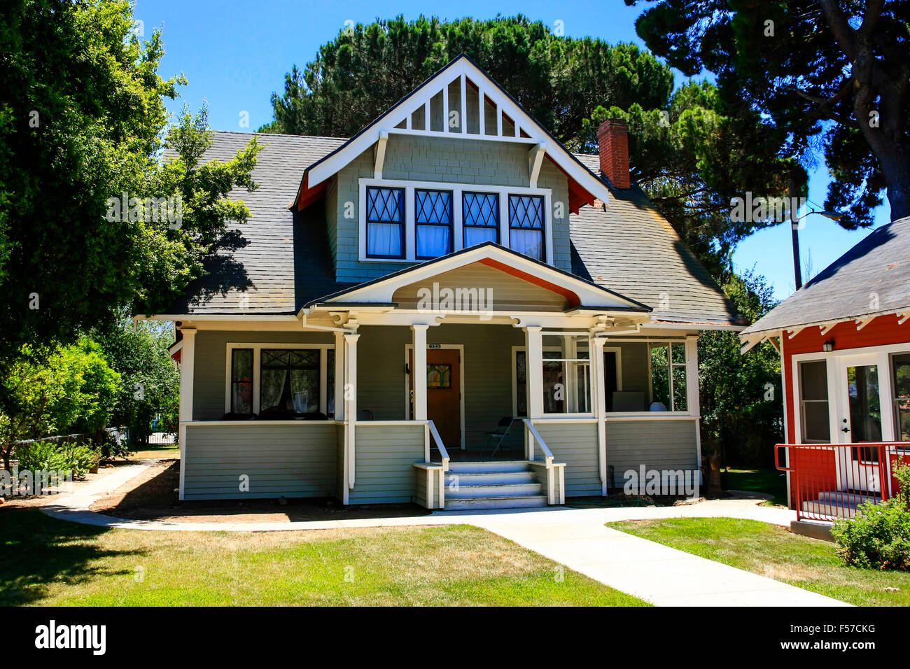 Maison & Design à Santa Paula, Californie Banque D'Images
