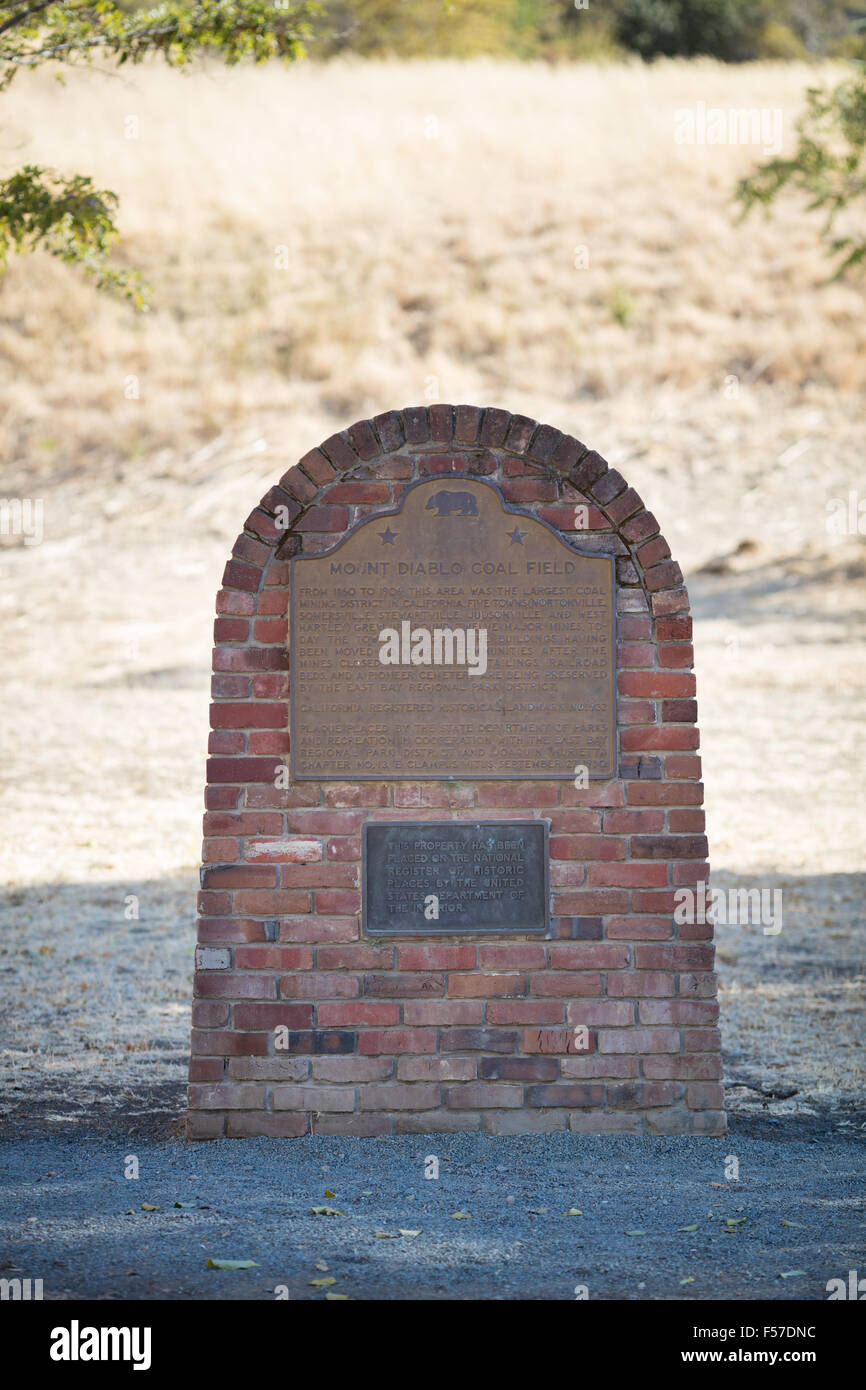 Black Diamond Mines Regional Preserve. Banque D'Images