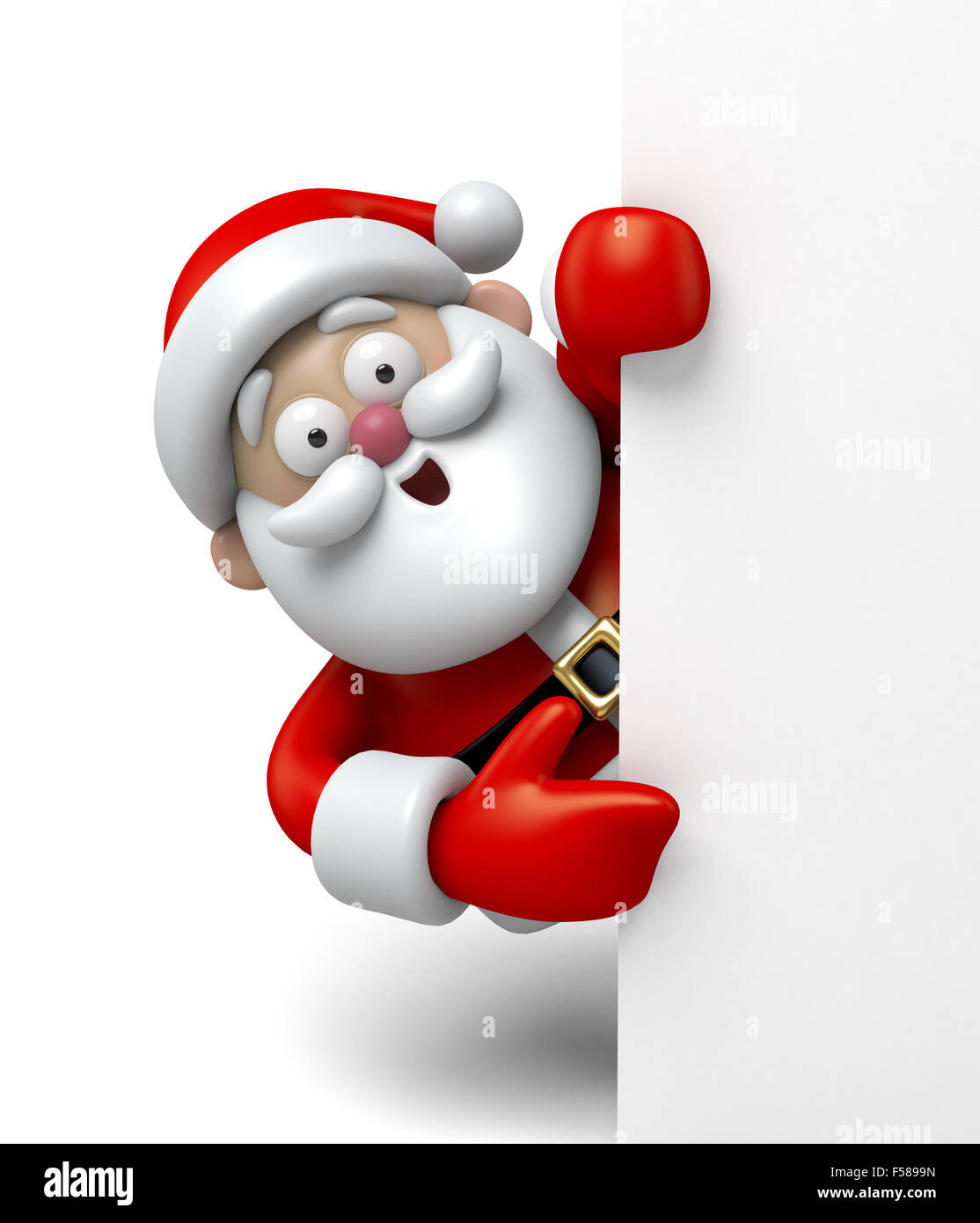 Le père Noël Banque D'Images