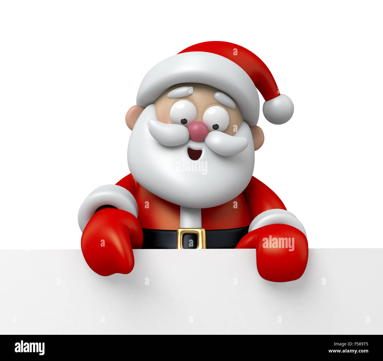 Le père Noël Banque D'Images
