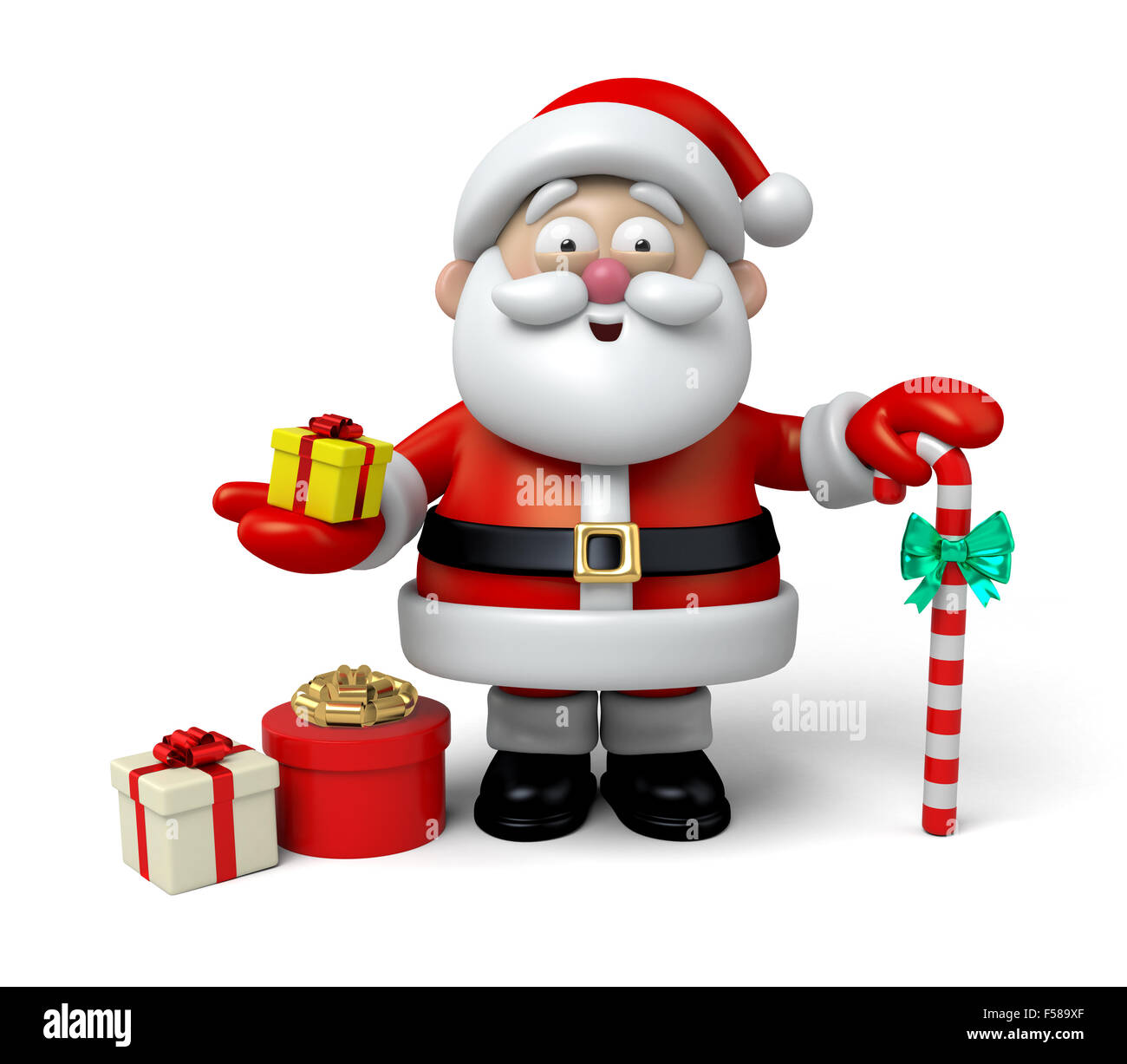 Le père Noël Banque D'Images