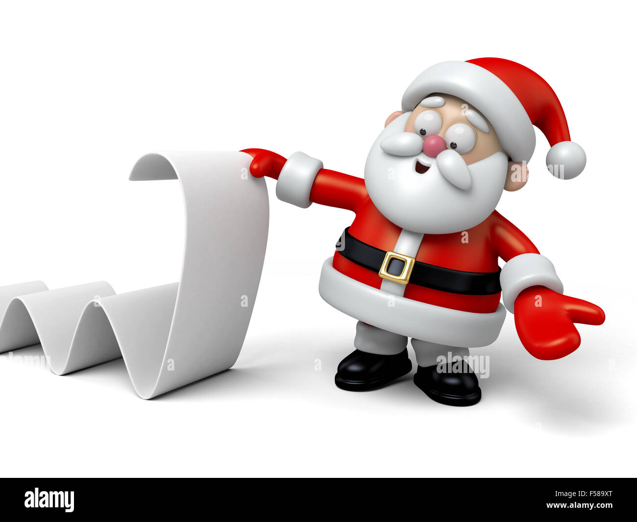 Le père Noël Banque D'Images