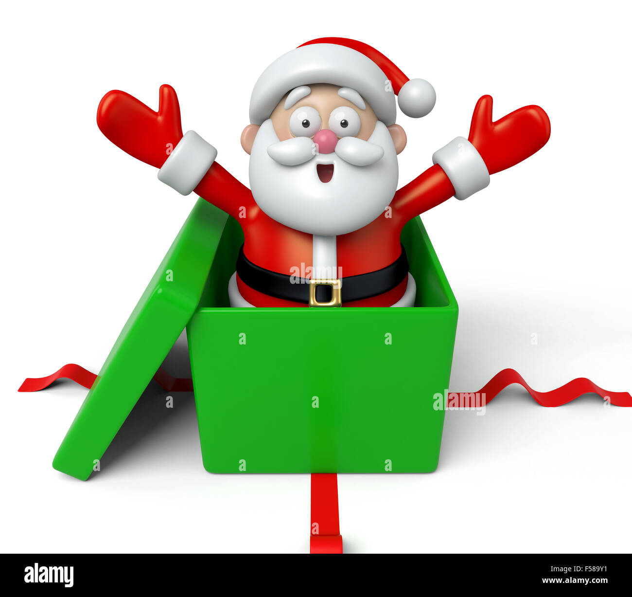 Le père Noël Banque D'Images