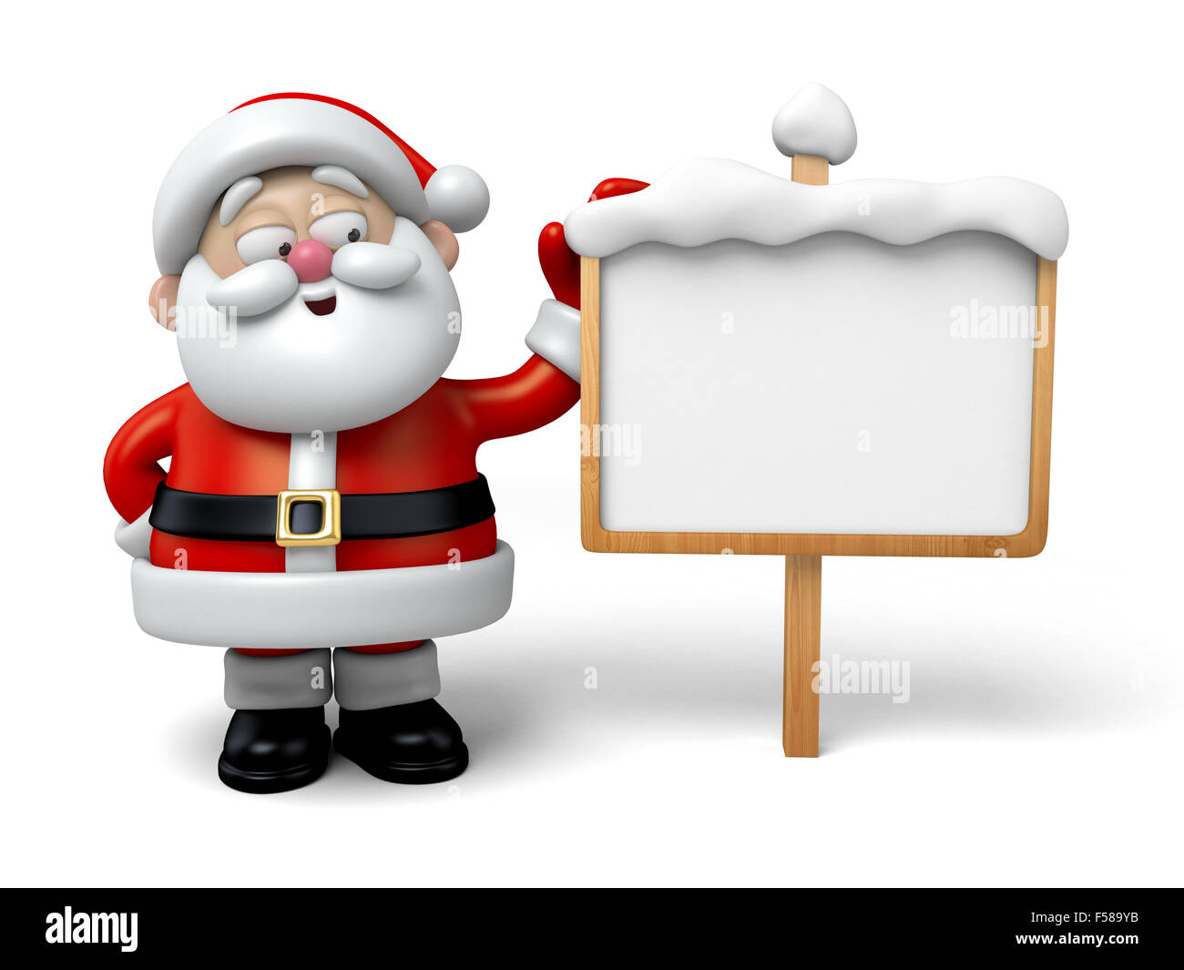 Le père Noël Banque D'Images