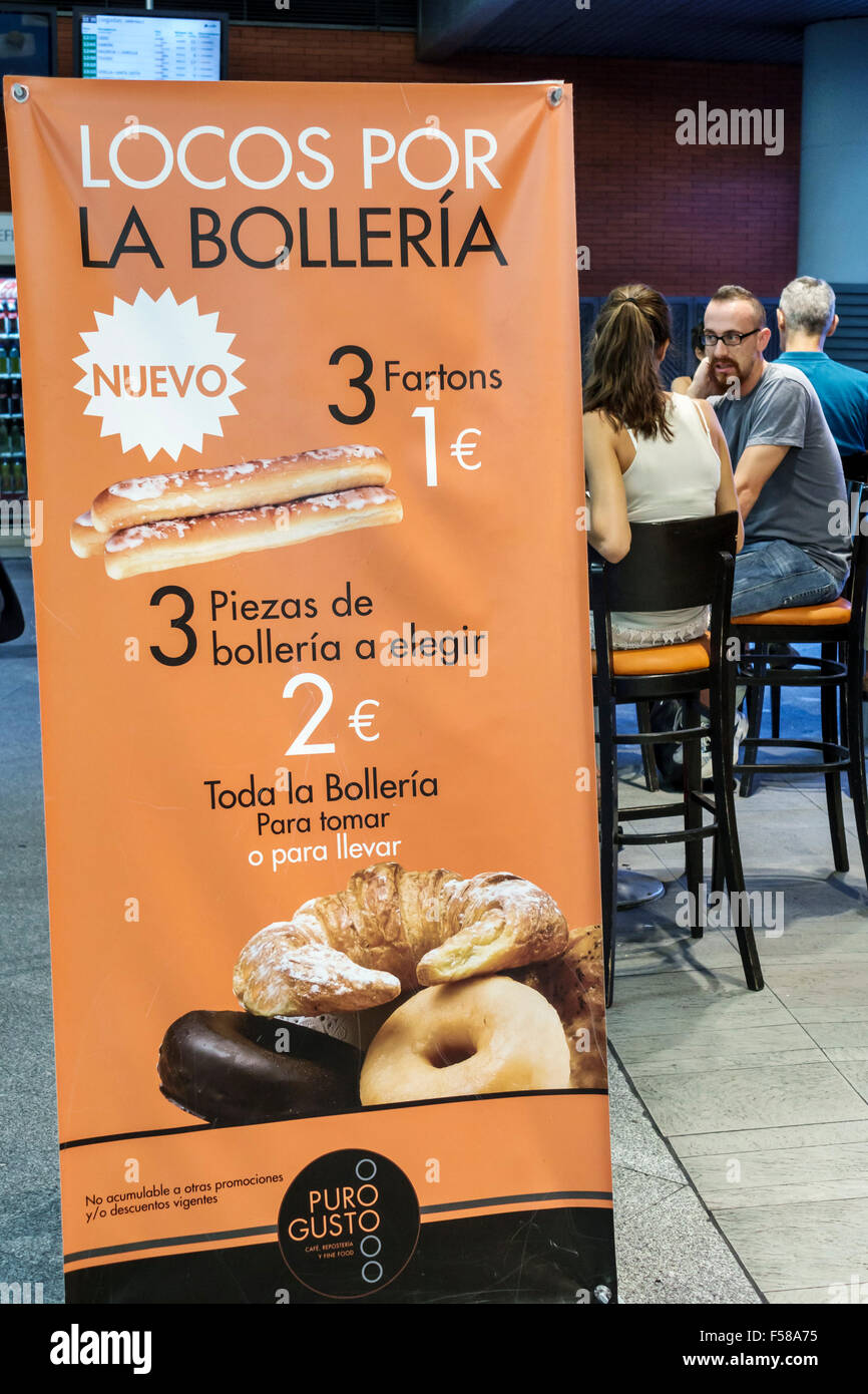 Madrid Espagne,Europe,Espagnol,Hispanique,Arganzuela,Estacion de Madrid Atocha,Madrid Puerta de Atocha,RA Banque D'Images