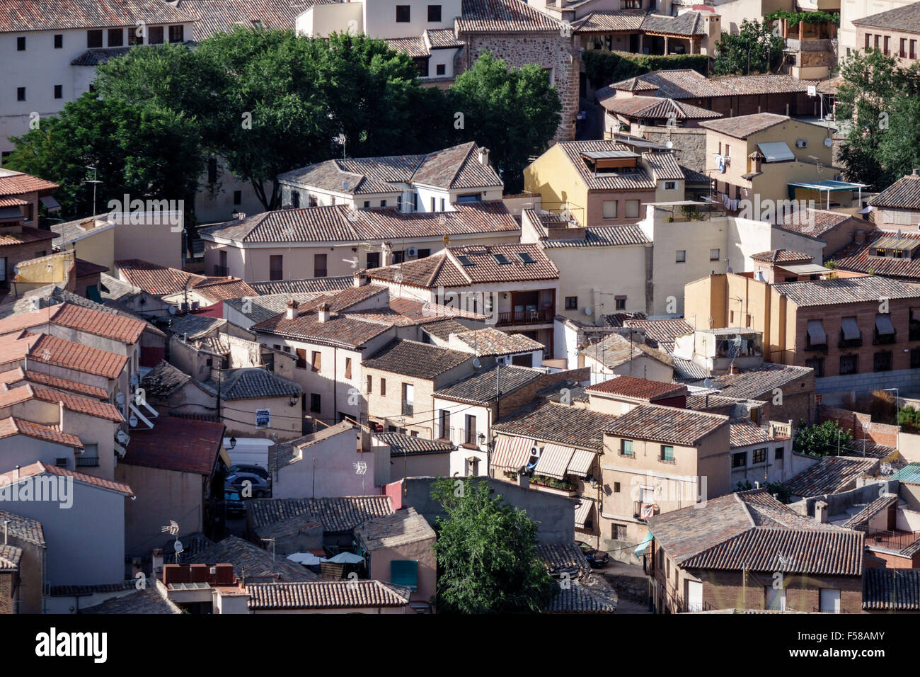 Tolède Espagne,Europe,Espagnol,hispanique hispanique Latins Latino Latinos,hispanophone,site du patrimoine mondial,Mirador Del Valle,ville citysca Banque D'Images