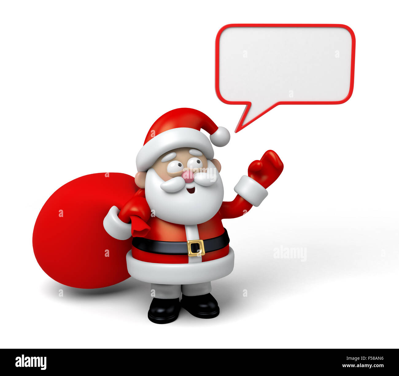 Le père Noël Banque D'Images