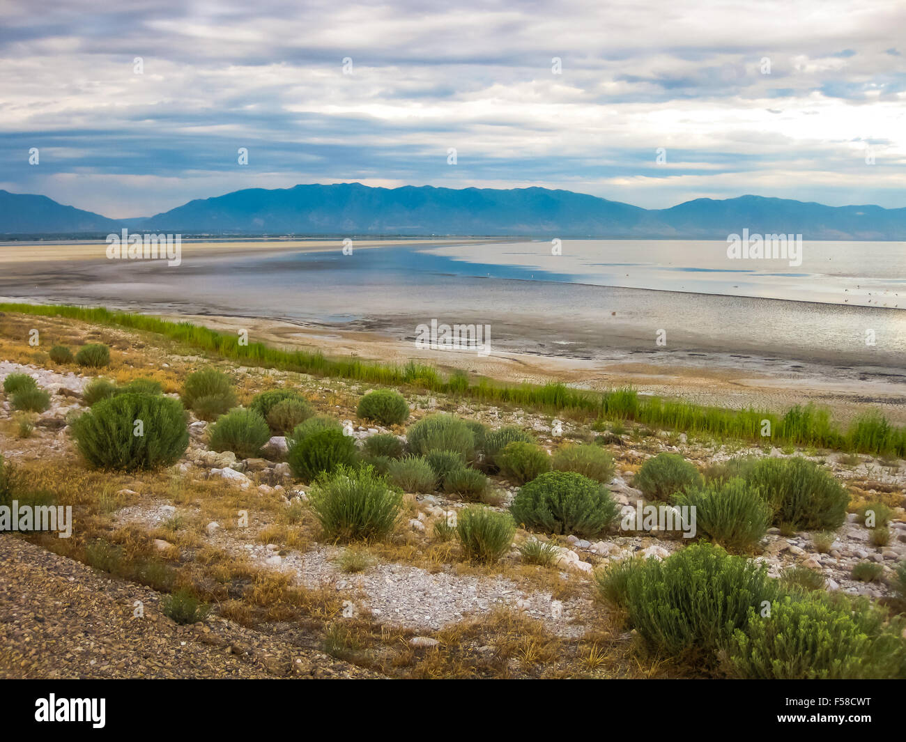 Antelope Island State Park Banque D'Images