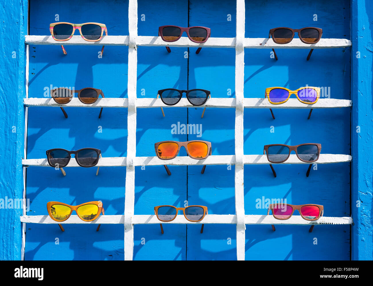 Lunettes de soleil. Banque D'Images