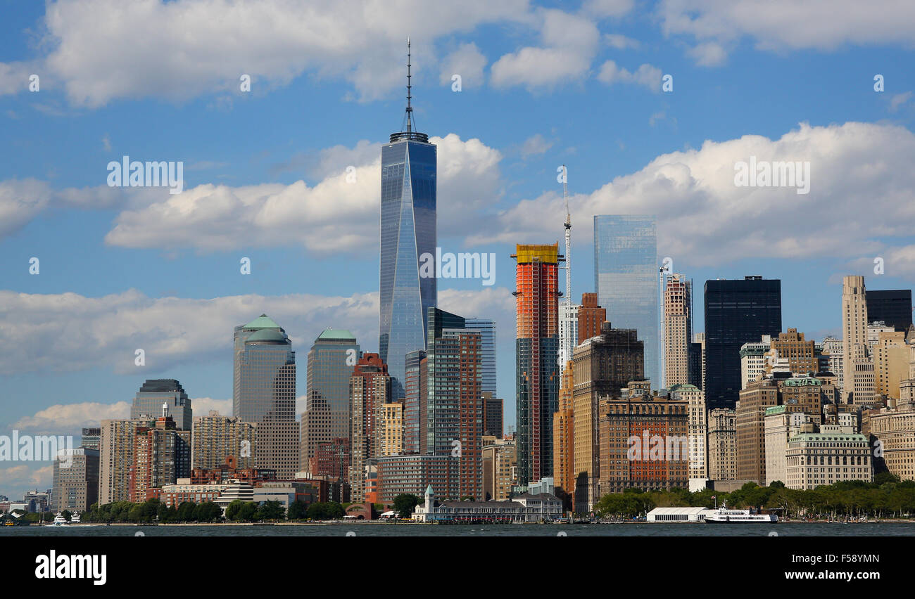 New York City Skyline Banque D'Images