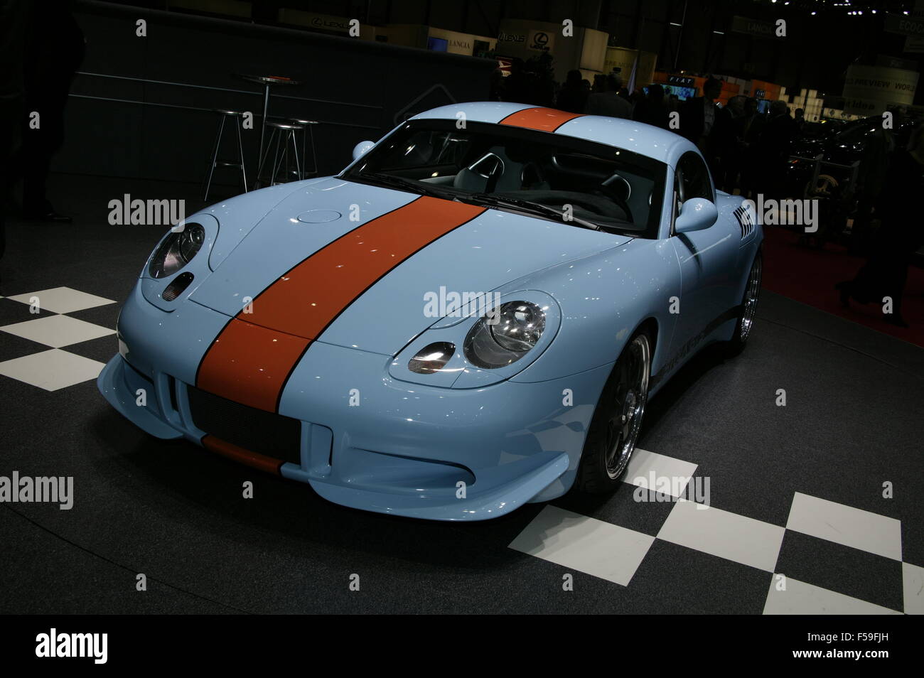 Stola GTS Concept Car basé sur la Porsche Boxster au 73e Salon de Genève 2003 Banque D'Images
