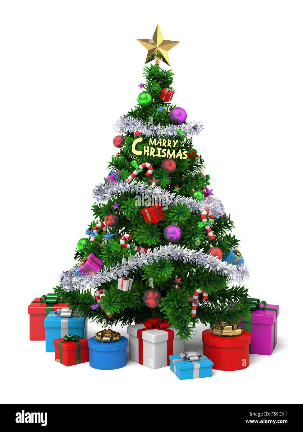 Le père Noël Banque D'Images