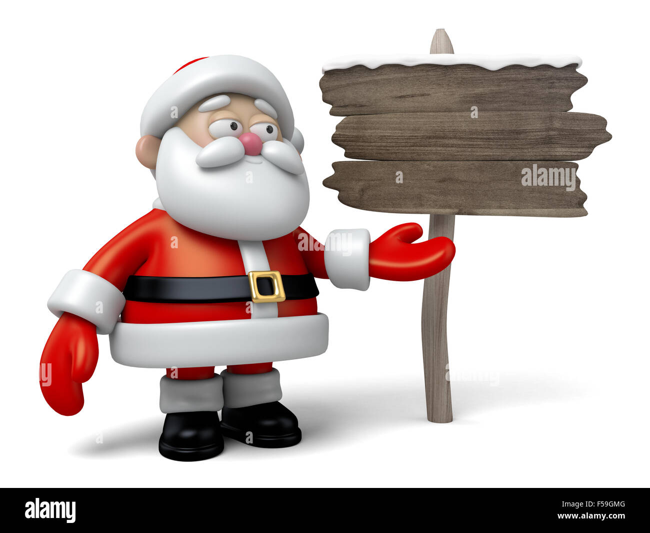 Le père Noël Banque D'Images