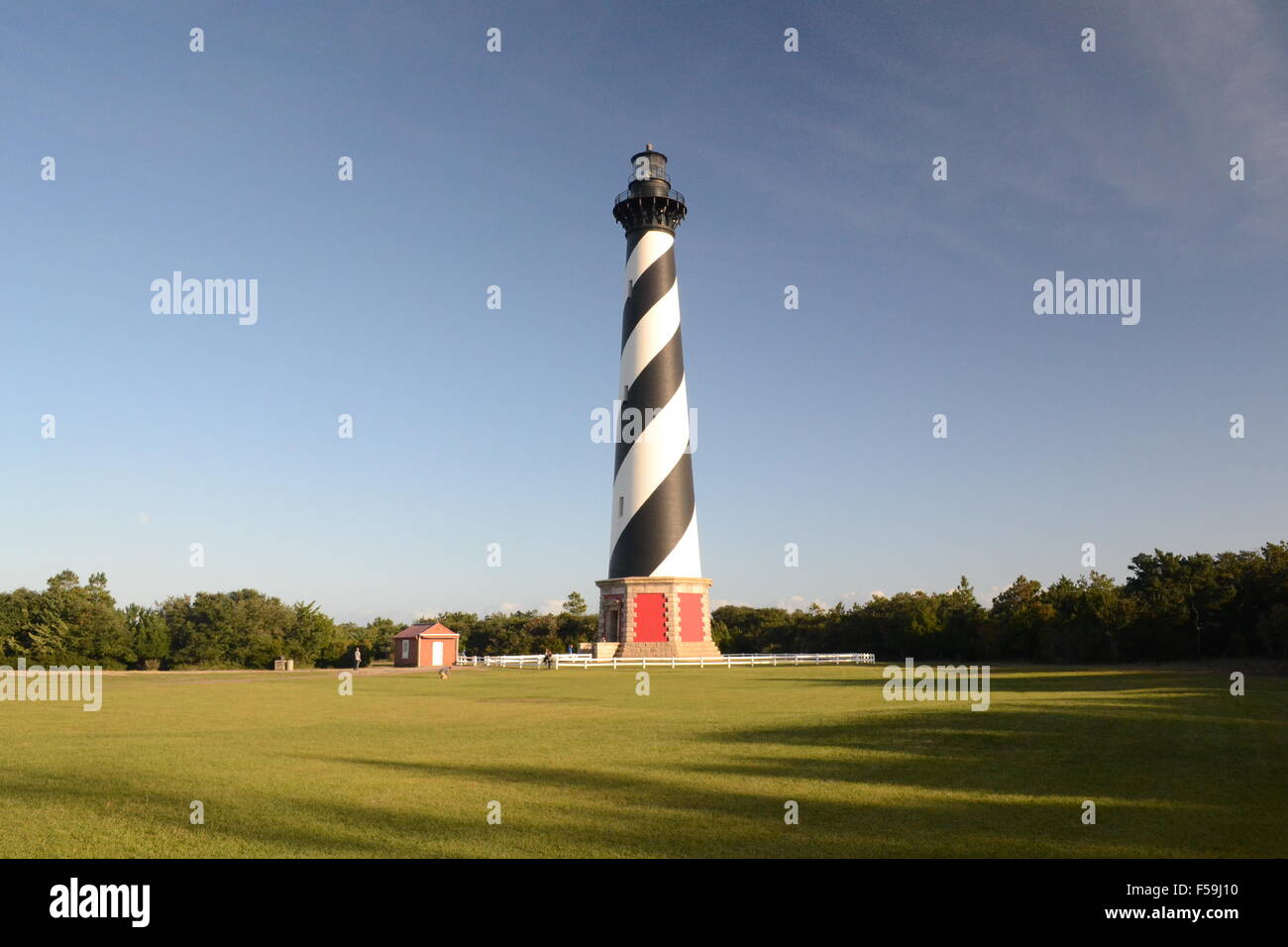Le phare de Cape Hatteras Banque D'Images