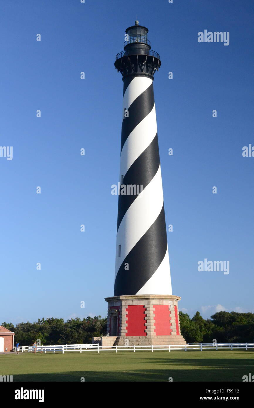 Le phare de Cape Hatteras Banque D'Images