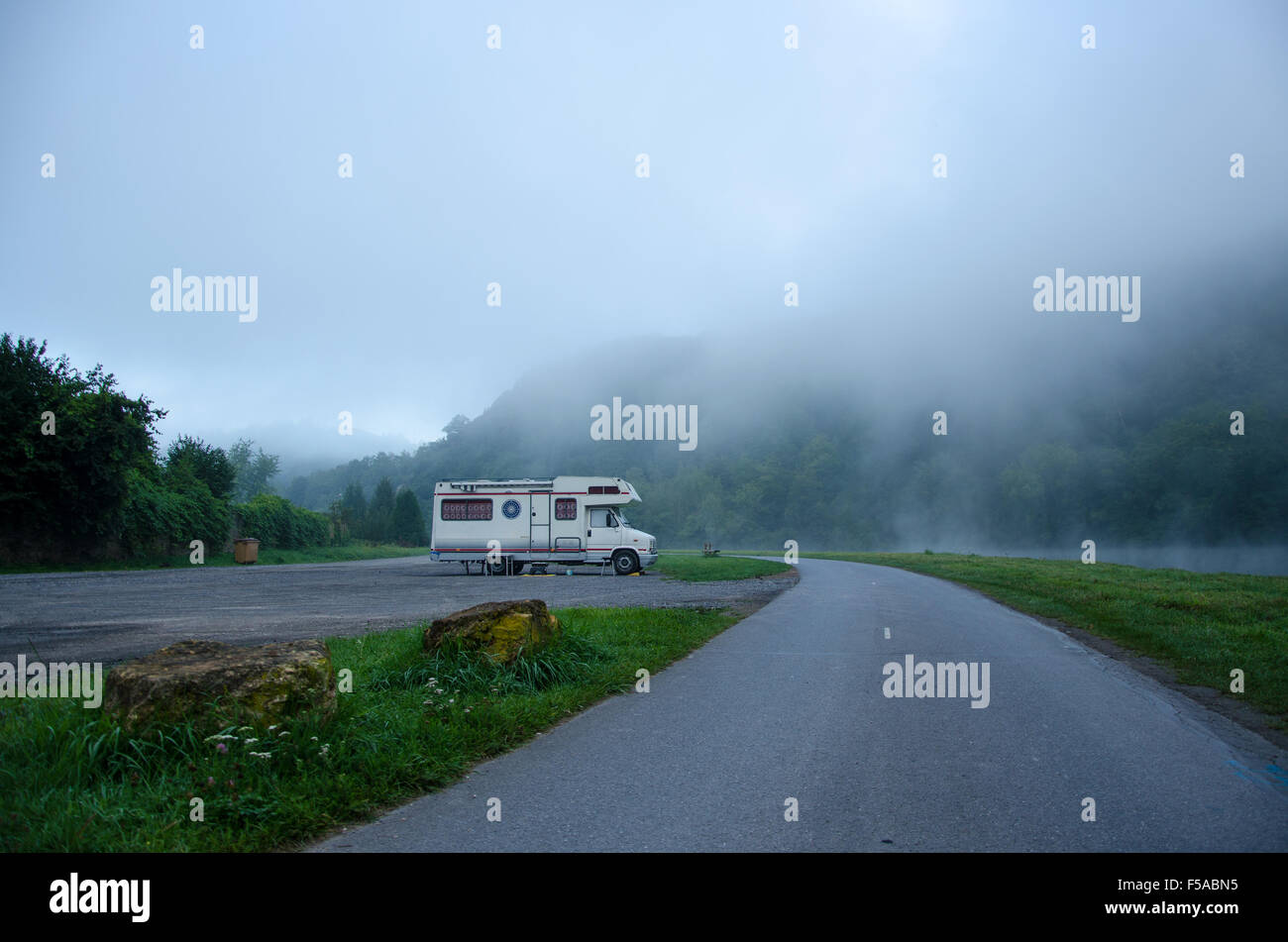 Votre camping car Banque D'Images