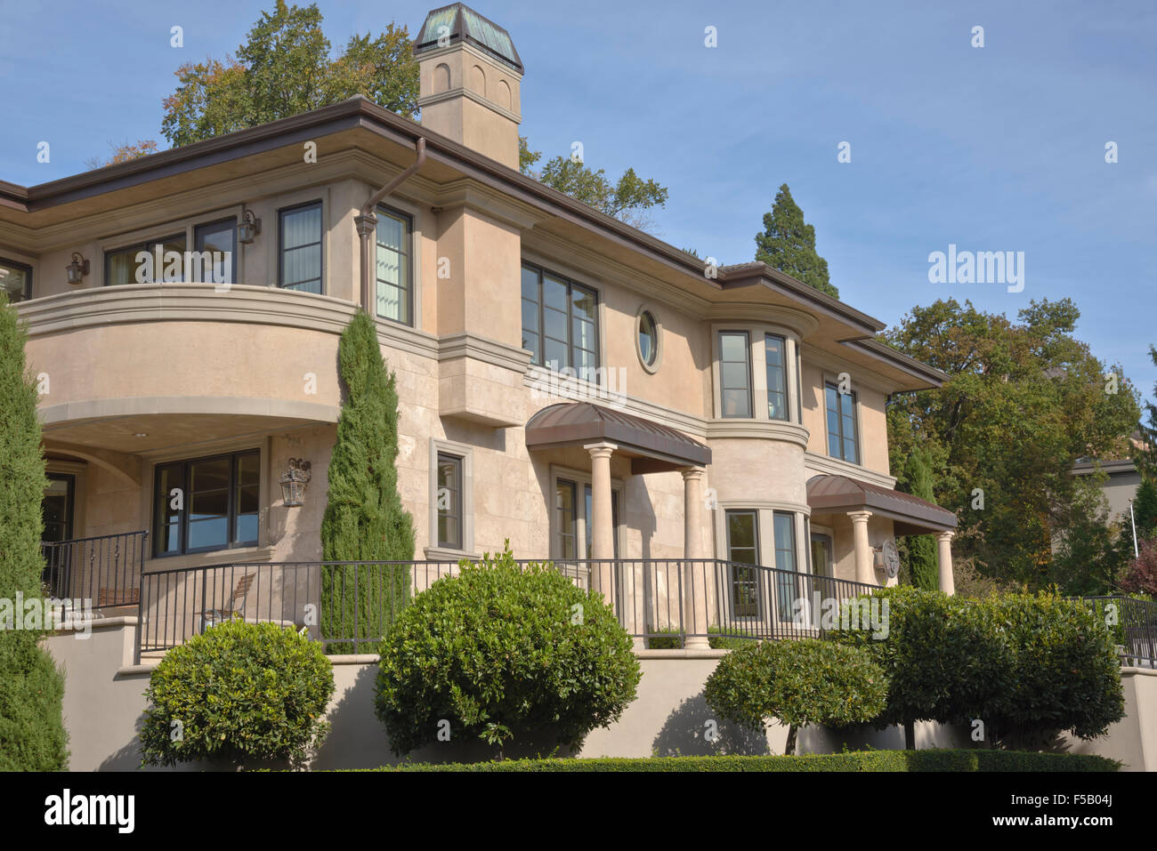 Grand manoir un musée à Queen's Ann salon Seattle WA. Banque D'Images