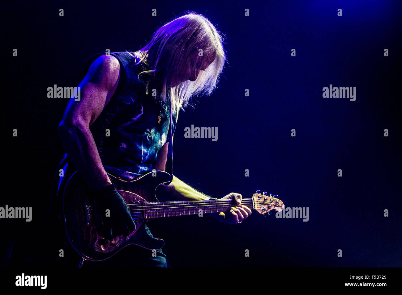 Milan, Italie. 31 octobre, 2015. deep purple effectue live au mediolanum forum à Milan, Italie, le 31 octobre 2015 Credit : mairo cinquetti/Alamy live news Banque D'Images