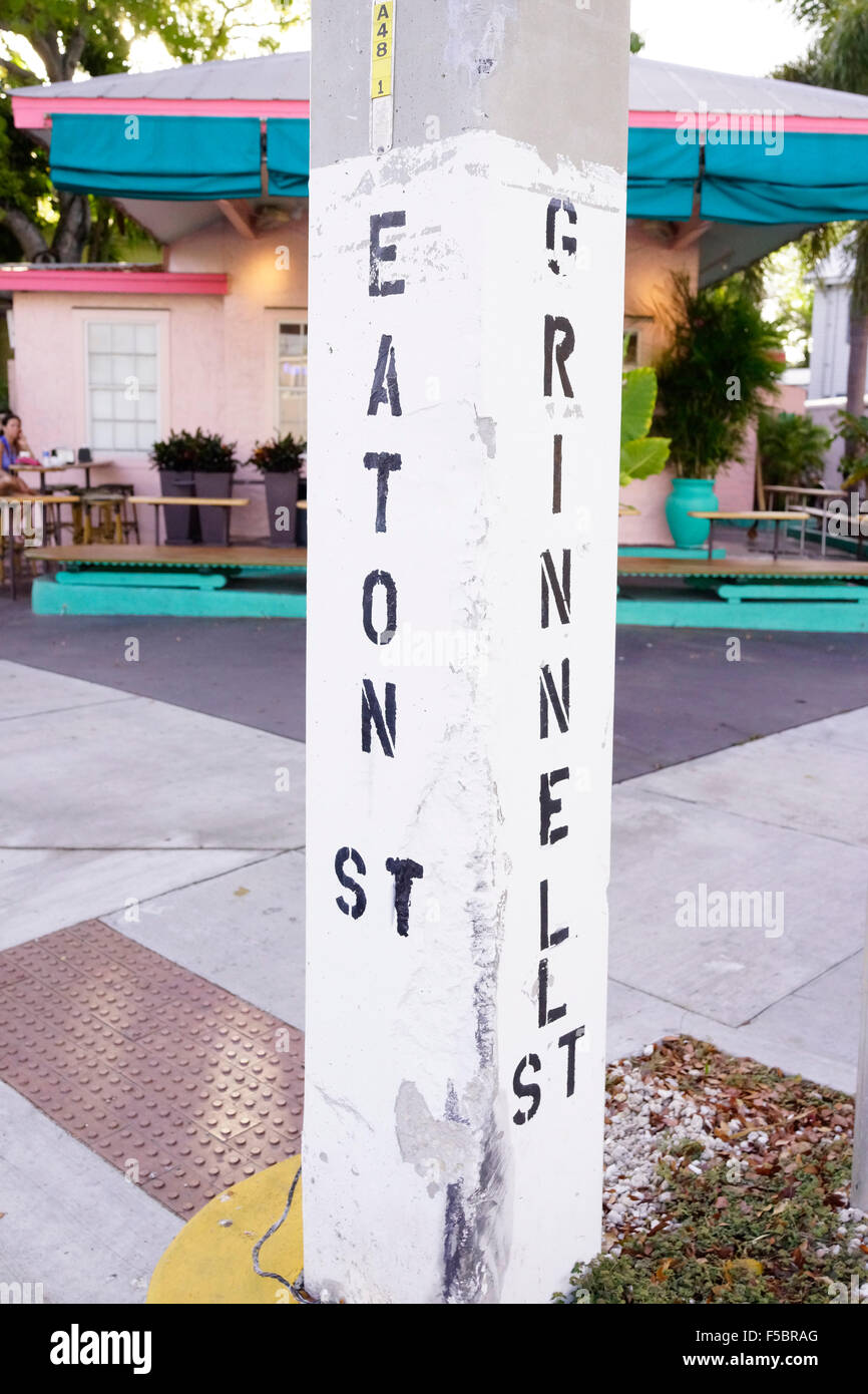Bien Caraïbes / Restaurant Latino, Key West Florida USA nourriture exceptionnelle à partir d'une station d'essence rehabbed Banque D'Images Bien Caraïbes / Restaurant Latino, Key West Florida USA nourriture exceptionnelle à partir d'une station d'essence rehabbed Banque D'Images