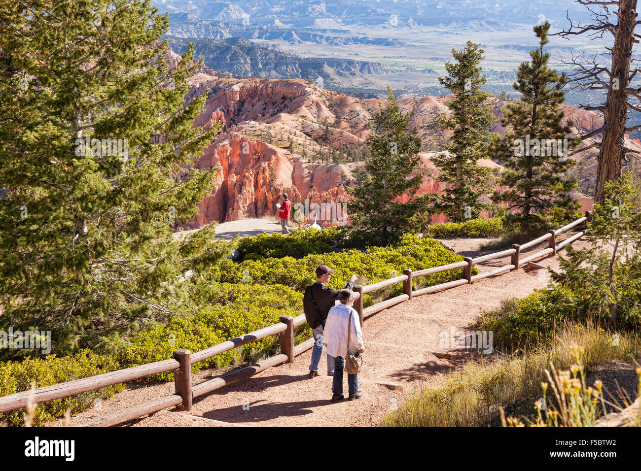 Paysage de Bryce Canyon, Utah;USA;Nord, Parc Banque D'Images