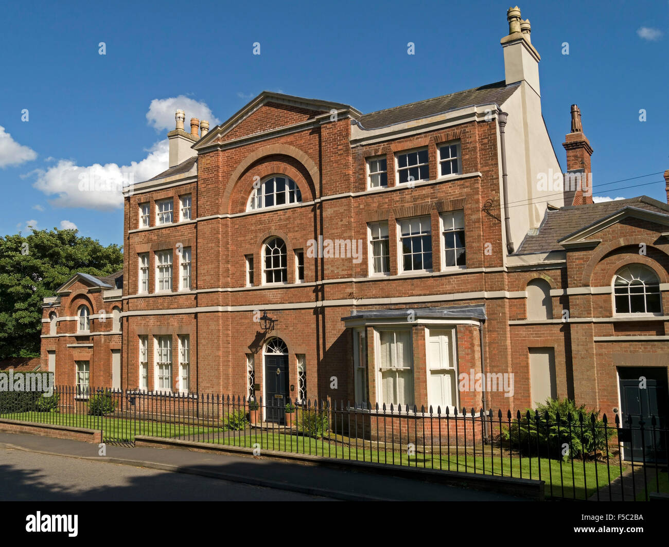 Burrough Burrough, Manoir sur la colline, dans le Leicestershire, Angleterre, Royaume-Uni. Banque D'Images