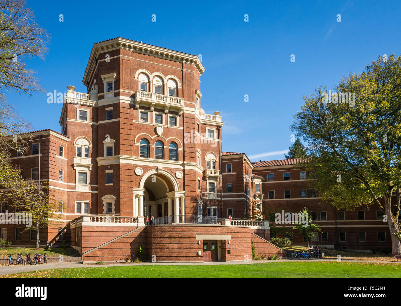 Weatherford Hall, Oregon State University Campus, Corvallis, Oregon. Banque D'Images