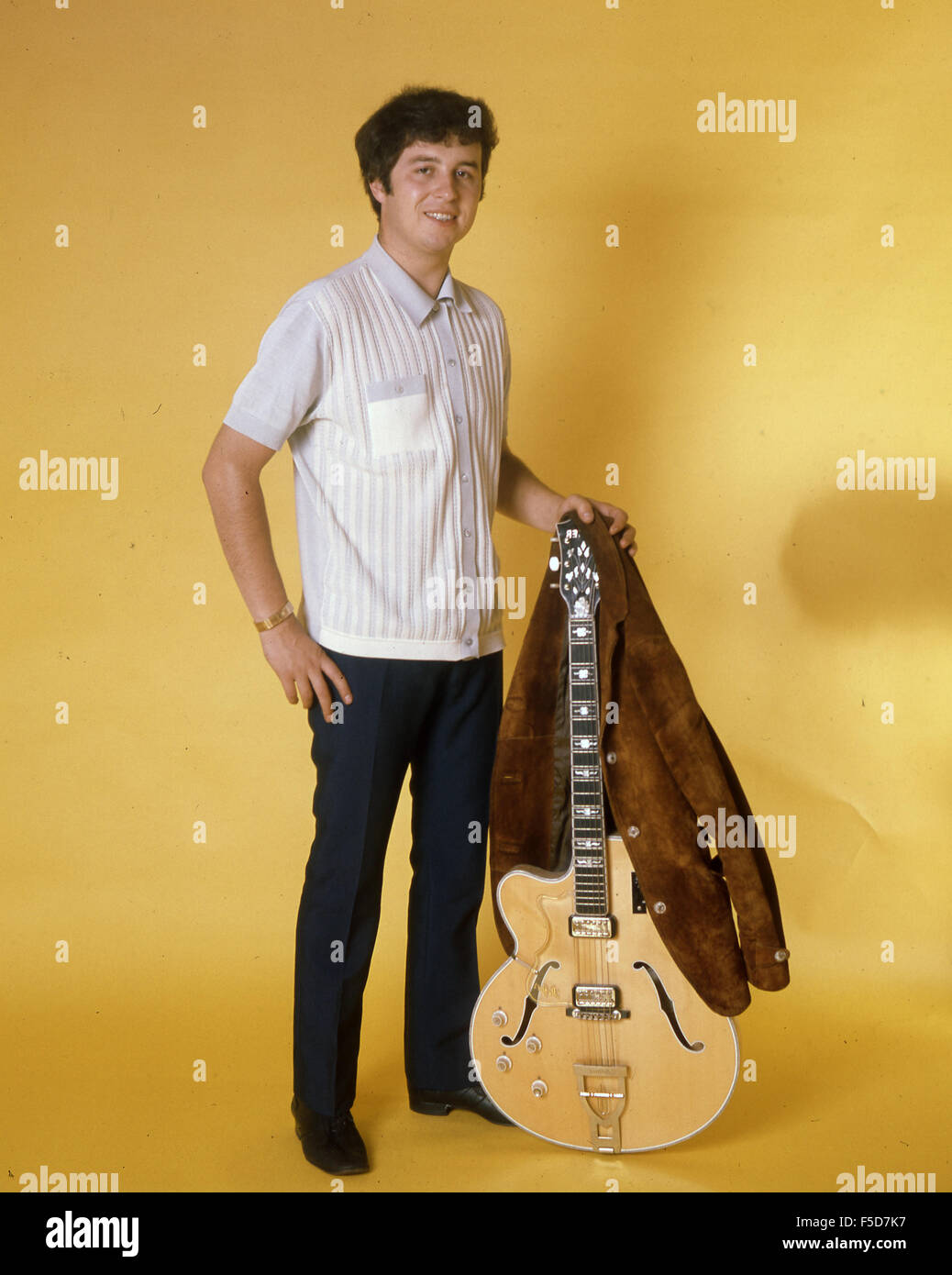 CHRIS ANDREWS UK chanteur/compositeur en novembre 1965. Photo Tony Gale Banque D'Images