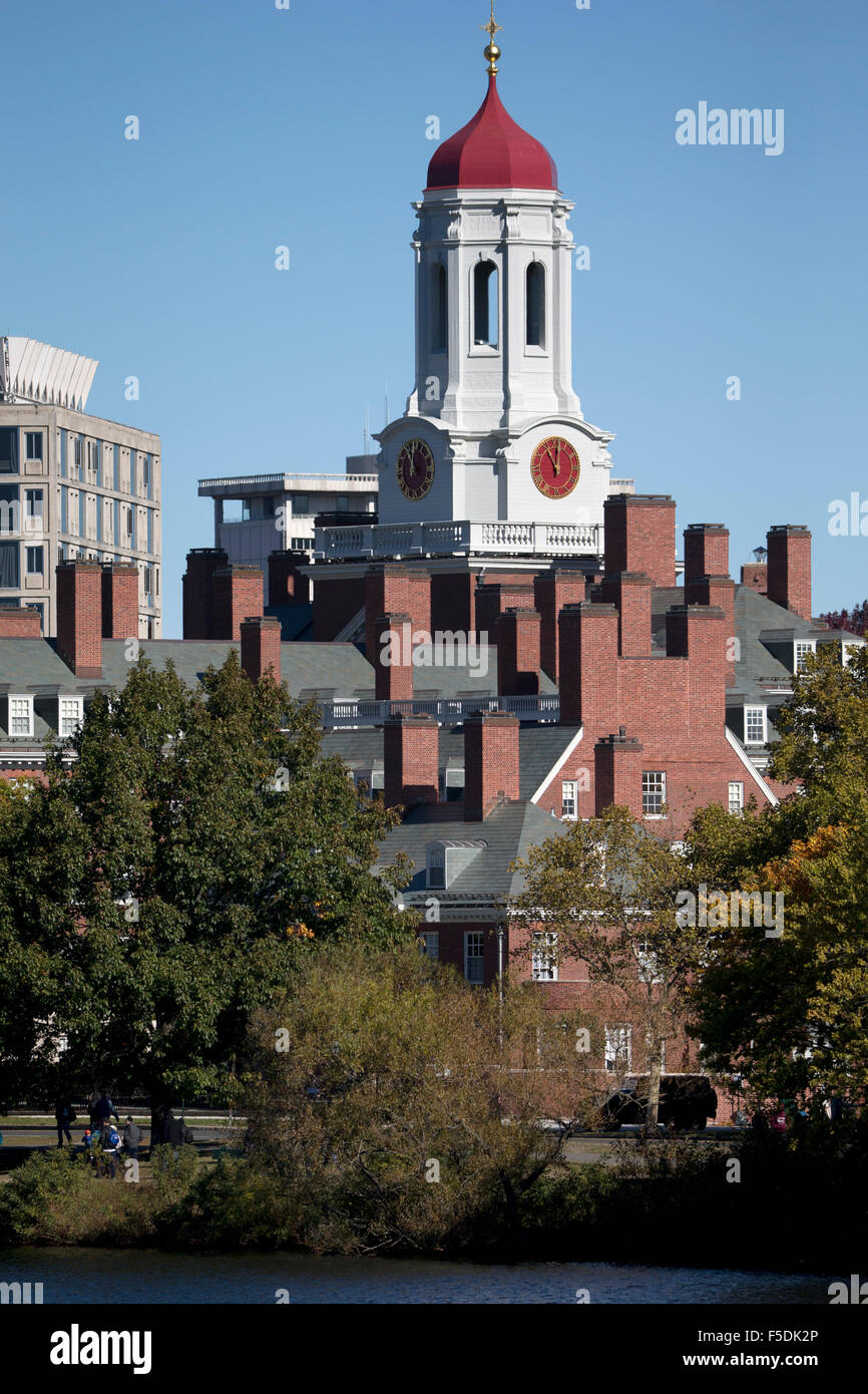 L'Université de Harvard, Cambridge, Massachusetts, USA Banque D'Images