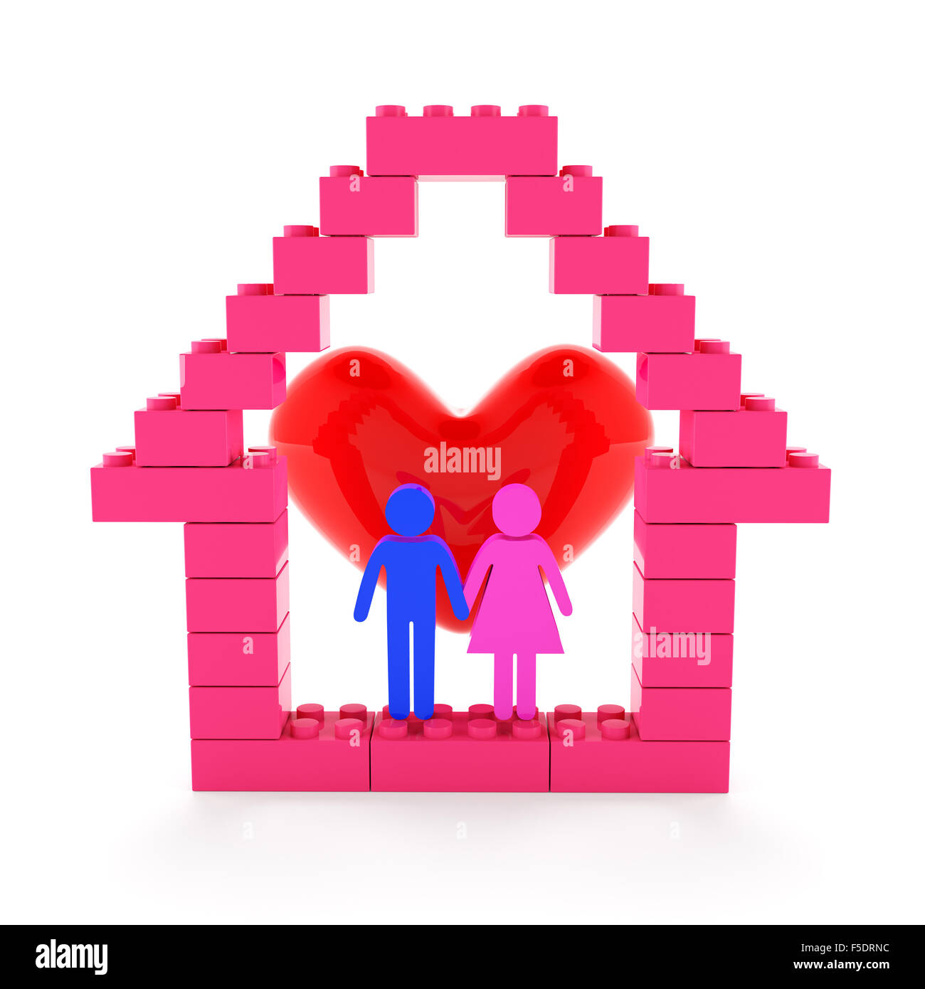 Famille amour concept Banque D'Images