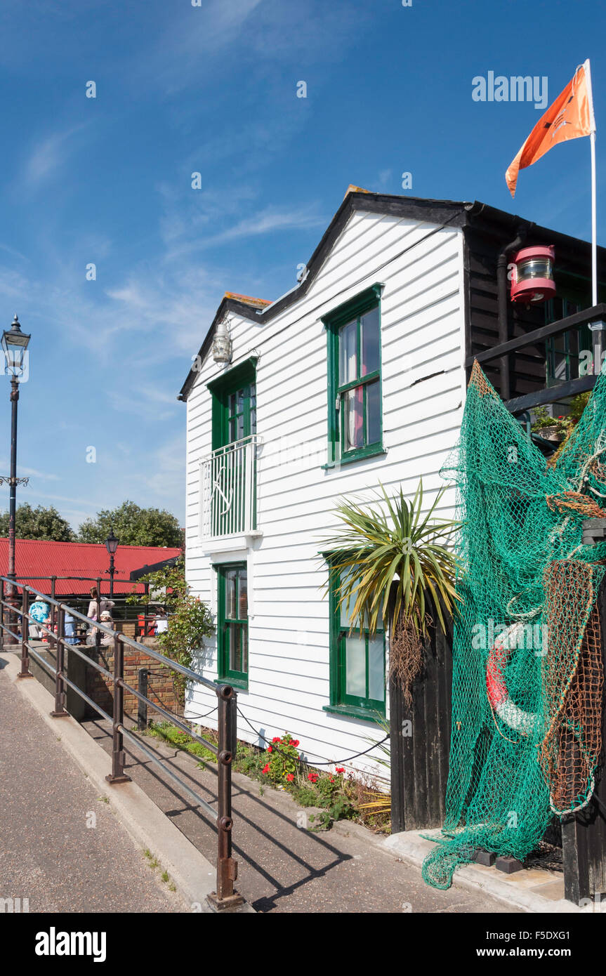 Front House, Old Leigh, Leigh-on-Sea, Essex, Angleterre, Royaume-Uni Banque D'Images