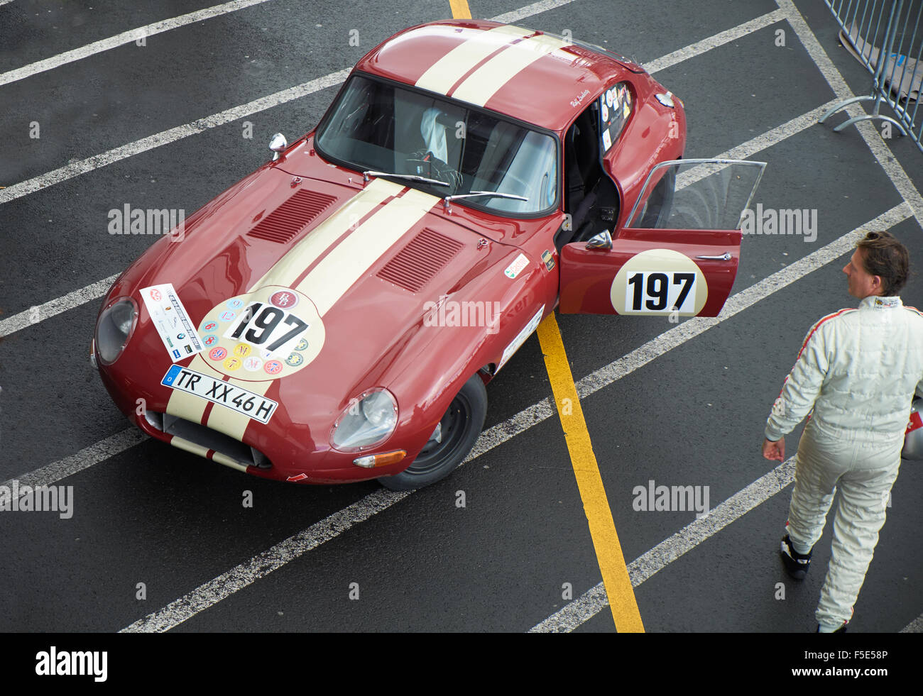 Jaguar E-Type,1963,Messieurs les pilotes (GT jusqu'à 1965), le parc ferme, 42.AvD-Oldtimer Grand Prix 2014 Nürburgring Banque D'Images