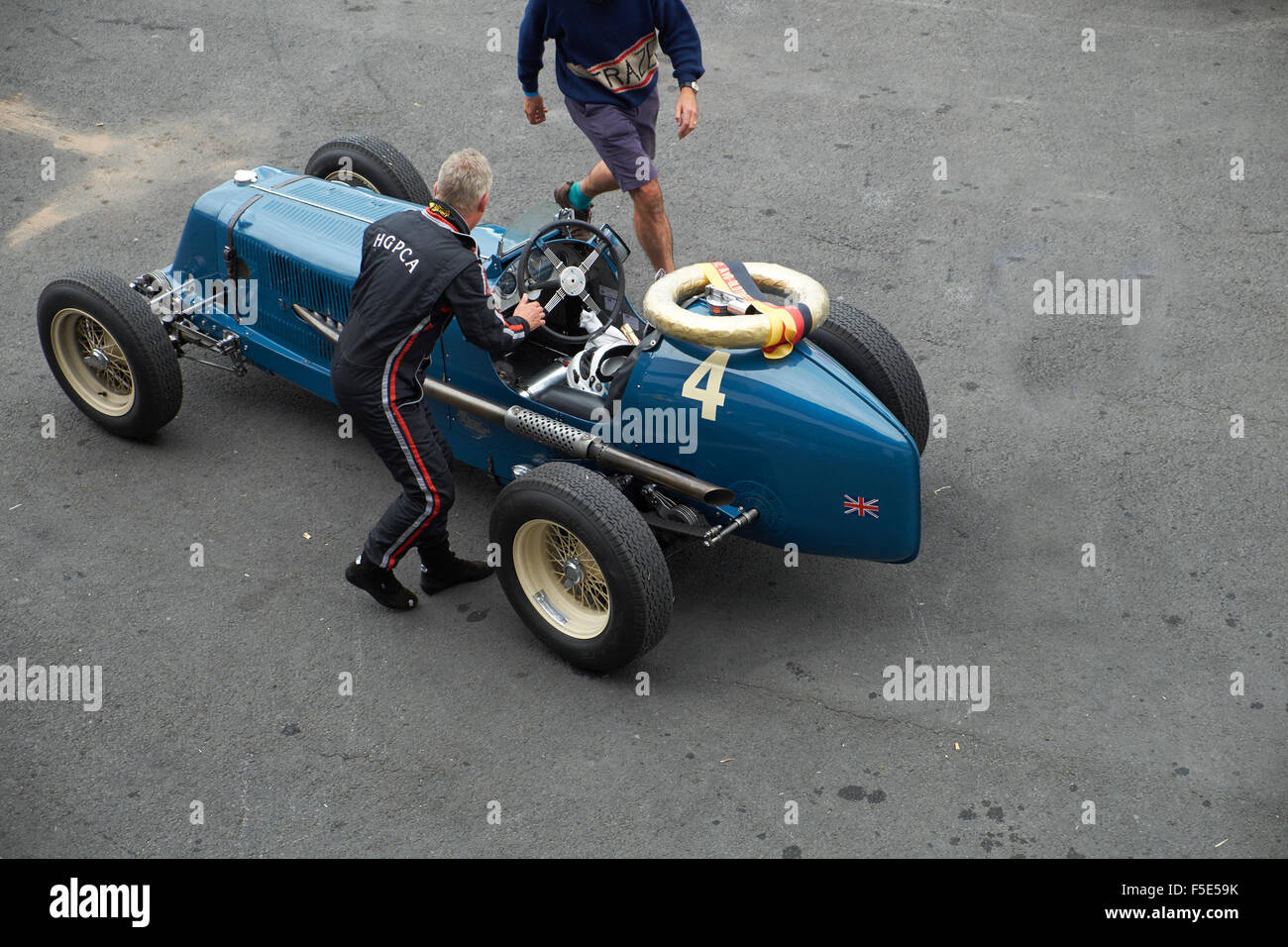 ERA R4A,1935,Grand Prix Historique voitures jusqu'à 1960, le parc ferme, 42.AvD-Oldtimer Grand Prix 2014 Nürburgring Banque D'Images